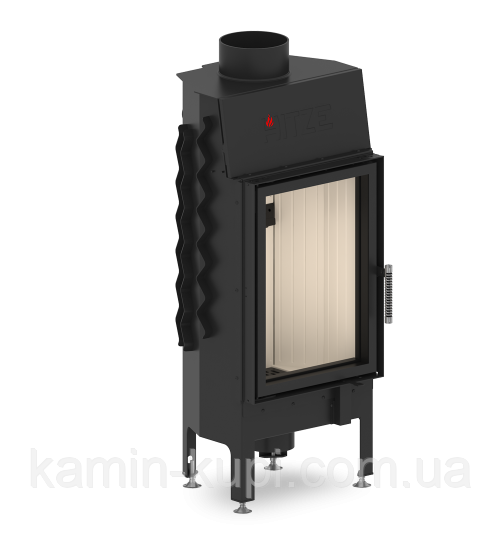 КАМІННА ТОПКА HITZE ALBERO AL9S.V, 2 скла декор, фото 1