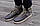 Кожаные мужские кроссовки Nike Air Force (серые), высокие, стильные, ТОП-реплика, фото 4