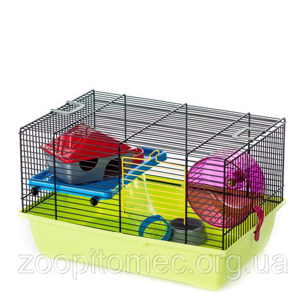 Клітка INTER-ZOO (Інтер-Зоо) GINO COLOR + TUBE G103C для хом'яків