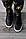 Кросівки чоловічі Reebok (чорні), ТОП-репліка, фото 6