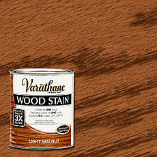 Морилка для дерева Varathane, колір світлий горіх (Light Walnut), банка 0,946 л, фото 4