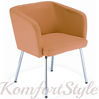 Кресло Hello 4L / Хелло 4L chrome мягкая мебель для бара