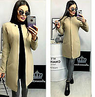 Пальто жіноче, 739/2,світло-бежевий