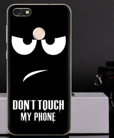 Силіконовий чохол на Huawei Nova Lite 2017 з картинкою don't touch my phone, фото 2