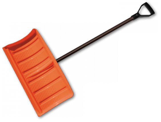 Лопата-плуг для снігу з металевим держаком KT-CXG811, фото 2