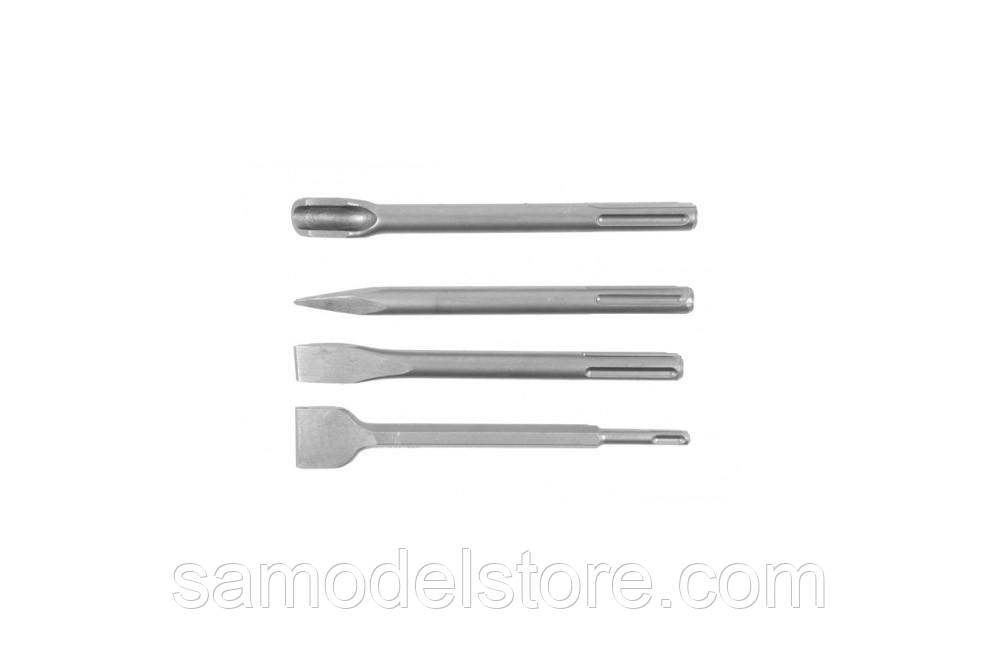 Набор зубил 4шт SDS-plus (тубус), фото 1