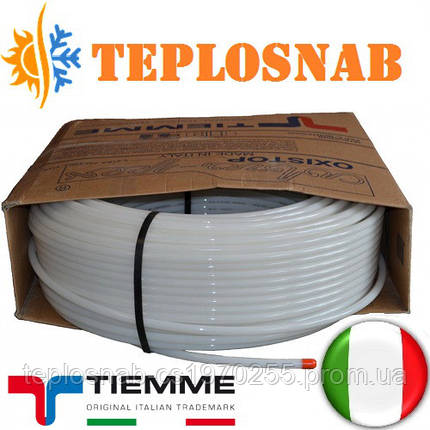 Труба 16 х2,2 TIEMME COBRA-PEX (Pe-Xb) із зшитого поліетилену, фото 2