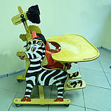 Б/У ЗЕБРА — Реабілітаційне крісло для дітей із ДЦП Zebra Positioning Chair Size 2, фото 6