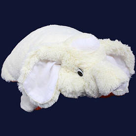 Подушка іграшка - Слон 55 см (55*50*15 см) білий