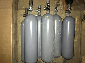 Сталевий балон б/в високого тиску 300 Атм GROUP 6L
