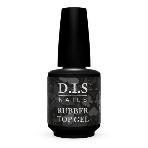 Каучуковий топ D. I. S Nails RUBBER TOP GEL 15 мл