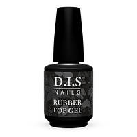 Каучуковий топ D.I.S Nails RUBBER TOP GEL 15 мл.