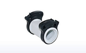 Перехідник квадрат-круг для труби ПВХ 22*22мм