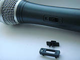 Панелька з перемикачем для китайського радіомікрофона Sennheiser ew128, ew100 Takstar, фото 3