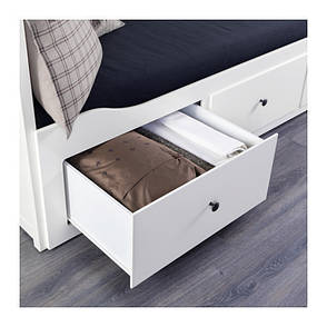 ХЕМНЭС Каркас ліжка з 3 ящиками, 800х200, 90349326, ІКЕА, ІКЕА, HEMNES, фото 2