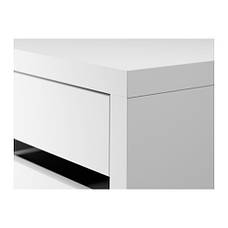 МІККЕ Комод на коліщатках, білий, 90213078, IKEA, ІКЕА, MICKE, фото 2