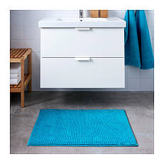ТОФТБУ Килимок для ванної, бірюзовий, 90х60, 20163963, IKEA, ІКЕА, TOFTBO, фото 3