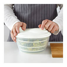 ТУКИГ Сушарка для салату, білий, 60148678, IKEA, ІКЕА, TOKIG, фото 3