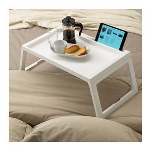 КЛИПСК Піднос на ніжках, білий, 00258882, IKEA, ІКЕА, KLIPSK, фото 2