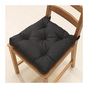 МАЛИНДА Подушка на стілець, чорний, 00333122, ІКЕА, IKEA, МАЛИНДА, фото 2