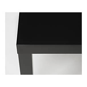 ЛАКК Комплект столов, 2 шт, черный, белый, 40349263, ИКЕА, IKEA, LACK, фото 2