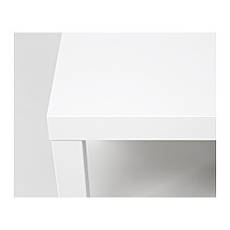 ЛАКК Комплект столов, 2 шт, черный, белый, 40349263, ИКЕА, IKEA, LACK, фото 2