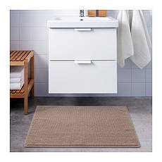 БАДАРЕН Килимок для ванної, бежевий, 80345970, ІКЕА, IKEA, BADAREN, фото 3