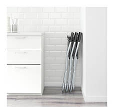 ГУНДЕ Стілець складаний, чорний, 00217797, ІКЕА, IKEA, GUNDE, фото 3