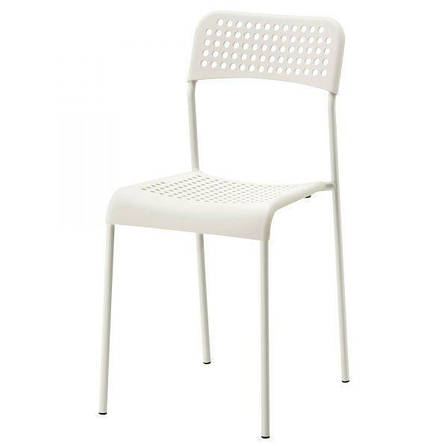АДДЕ Стілець, білий, 10219178, ІКЕА, IKEA, ADDE, фото 2