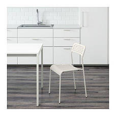 АДДЕ Стілець, білий, 10219178, ІКЕА, IKEA, ADDE, фото 2