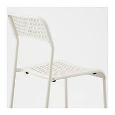 АДДЕ Стілець, білий, 10219178, ІКЕА, IKEA, ADDE, фото 3