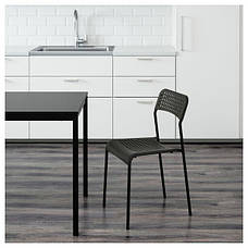 АДДЕ Стілець, чорний, 90214285, ІКЕА, IKEA, ADDE, фото 2