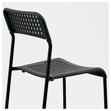 АДДЕ Стілець, чорний, 90214285, ІКЕА, IKEA, ADDE, фото 3
