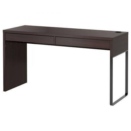 МІККЕ Письмовий стіл, чорно-коричневий, 60244745, ІКЕА, IKEA MICKE, фото 2