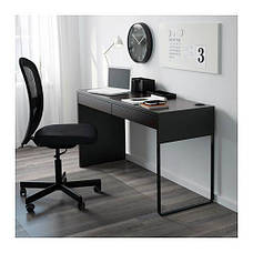 МІККЕ Письмовий стіл, чорно-коричневий, 60244745, ІКЕА, IKEA MICKE, фото 2
