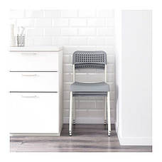 АДДЕ Стілець, сірий, 10225928 , ІКЕА, IKEA, ADDE, фото 3