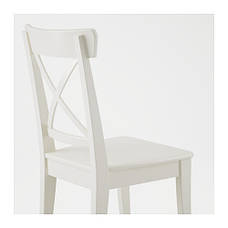 ІНГОЛЬФ Крісло, білий, 70103250, IKEA, ІКЕА, INGOLF, фото 3