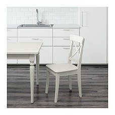 ІНГОЛЬФ Крісло, білий, 70103250, IKEA, ІКЕА, INGOLF, фото 2