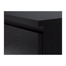 МАЛЬМ Комод, 4 ящики, темно-коричневий, 50103345, IKEA, ІКЕА, MALM, фото 2