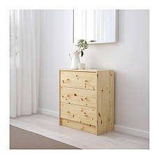 РАСТ Комод с 3 ящиками, сосна, 75305709, IKEA, ИКЕА, RAST, фото 3