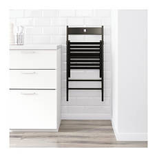 ТЕР'Є Стілець складаний, чорний, 00222440, IKEA, ІКЕА, TERJE, фото 3