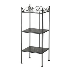 РЕНШЭР Стелаж, чорний, 10093763, IKEA, ІКЕА, RONNSKAR, фото 2