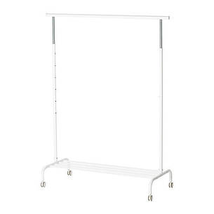 РІГГА Підлогова вішалка, білий, 50231630, IKEA, ІКЕА, RIGGA, фото 2