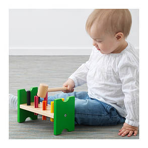 МУЛА Розвиваюча гра, різнобарвний, 70294891, IKEA, ІКЕА, MULA, фото 2