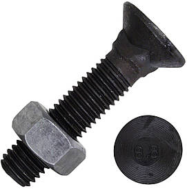 Болт лемешный М12 DIN 608 | клас міцності 8.8