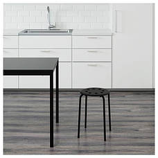 МАРІУС Табурет, чорний, 10135659, ІКЕА, IKEA, MARIUS, фото 3