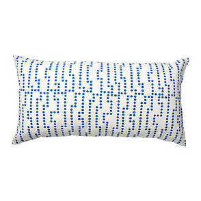 АВСИКТЛИГ Подушка, блакитний/білий, 30x60 см, 40345811 ІКЕА, IKEA, AVSIKTLIG, фото 2
