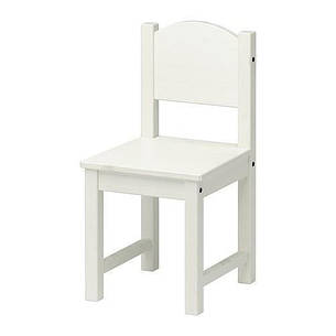 СУНДВИК Дитячий стілець, білий, 60196358 ІКЕА, IKEA, SUNDVIK, фото 2