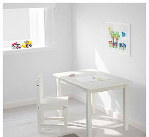 СУНДВИК Дитячий стілець, білий, 60196358 ІКЕА, IKEA, SUNDVIK, фото 2