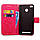 Чохол Clover для Xiaomi Redmi 3S / 3 Pro книжка шкіра PU жіночий Pink, фото 8